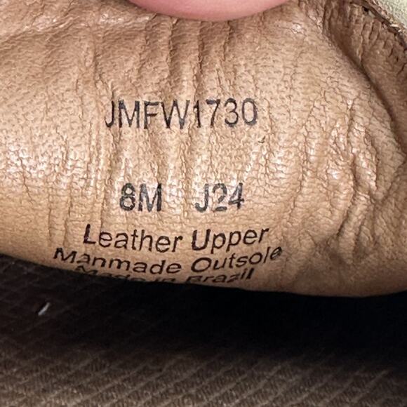 Johnnie-O La Jolla Woven Leather Loafter Moccasin Shoes Taupe Men\'s Size 8 main image 9